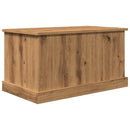 opbevaringskasse 70x40x38 cm konstrueret træ kunsteg