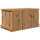 opbevaringskasse 70x40x38 cm konstrueret træ kunsteg
