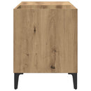 vinylskab 84,5x38x48 cm konstrueret træ kunsteg