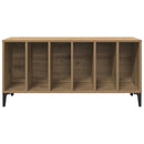vinylskab 100x38x48 cm konstrueret træ kunsteg