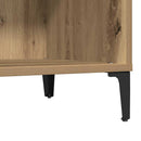 vinylskab 84,5x38x89 cm konstrueret træ kunsteg