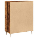 skænk 69,5x34x90 cm konstrueret træ antikt trælook