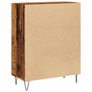 skænk 69,5x34x90 cm konstrueret træ antikt trælook