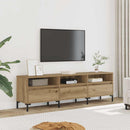 tv-bord 150x30x44,5 cm konstrueret træ kunsteg