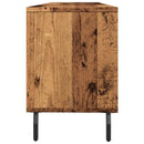 tv-bord 150x30x44,5 cm konstrueret træ antikt trælook