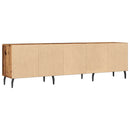 tv-bord 150x30x44,5 cm konstrueret træ antikt trælook