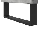 badeværelsesskab 30x30x190 cm konstrueret træ betongrå