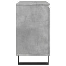badeværelsesskab 58x33x60 cm konstrueret træ betongrå