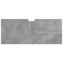 badeværelsesskab 80x33x60 cm konstrueret træ betongrå