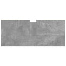 badeværelsesskab 80x33x60 cm konstrueret træ betongrå