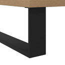 underskab til badeværelse 80x33x60 cm konstrueret træ kunsteg