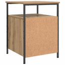 sengebord 44x45x60 cm konstrueret træ kunsteg