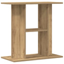 akvariebord 80x30x60 cm konstrueret træ kunsteg