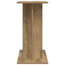 akvariebord 80x30x60 cm konstrueret træ kunsteg