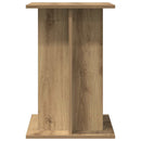 akvariestativ håndlavet eg 100x40x60 cm konstrueret træ