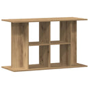 akvariestativ håndlavet eg 100x40x60 cm konstrueret træ