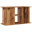 akvariebord 101x41x58 cm konstrueret træ antikt trælook