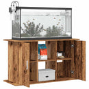 akvariebord 101x41x58 cm konstrueret træ antikt trælook