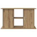 akvariestativ håndlavet eg 101x41x58 cm konstrueret træ