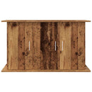 akvariebord 101x41x58 cm konstrueret træ antikt trælook