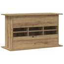 akvariestativ håndlavet eg 101x41x58 cm konstrueret træ