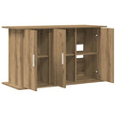 akvariestativ håndlavet eg 101x41x58 cm konstrueret træ