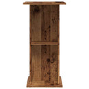akvariebord 36x60,5x72,5 cm konstrueret træ antikt træ