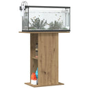akvariestativ håndlavet eg 36x60,5x72,5 cm konstrueret træ