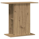 akvariestativ håndlavet eg 36x75x72,5 cm konstrueret træ