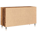 skænk 100x36x60 cm konstrueret træ gammelt træ-look