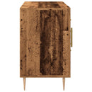 skænk 100x36x60 cm konstrueret træ gammelt træ-look
