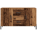 skænk 100x36x60 cm konstrueret træ gammelt træ-look