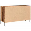 skænk 100x36x60 cm konstrueret træ gammelt træ-look