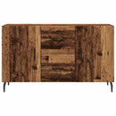 skænk 100x36x60 cm konstrueret træ gammelt træ-look