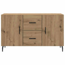 skænk 100x36x60 cm konstrueret træ egetræsfarve