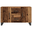 skænk 100x36x60 cm konstrueret træ gammelt træ-look