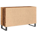 skænk 100x36x60 cm konstrueret træ gammelt træ-look