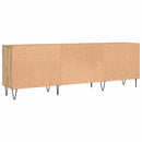 tv-bord 150x30x50 cm konstrueret træ kunsteg