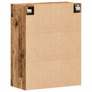 vægskab 69,5x34x90 cm gammelt trælook