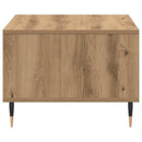 sofabord 60x50x36,5 cm konstrueret træ kunsteg