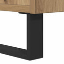 sofabord 90x50x36,5 cm konstrueret træ kunsteg