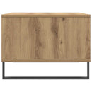sofabord 90x50x36,5 cm konstrueret træ kunsteg