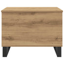 sofabord 60x44,5x45 cm konstrueret træ kunsteg