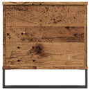 sofabord 90x44,5x45 cm konstrueret træ antikt træ