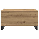 sofabord 90x44,5x45 cm konstrueret træ kunsteg