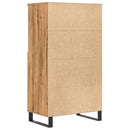 skab 60x36x110 cm konstrueret træ kunsteg