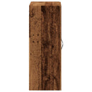 vægskab 69,5x34x90 cm konstrueret træ gammelt træ-look
