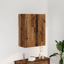 vægskab 69,5x34x90 cm konstrueret træ gammelt træ-look