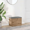 opbevaringsbænk 62x42x45 cm konstrueret træ kunsteg