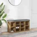 skobænk 82x32x45,5 cm konstrueret træ kunsteg